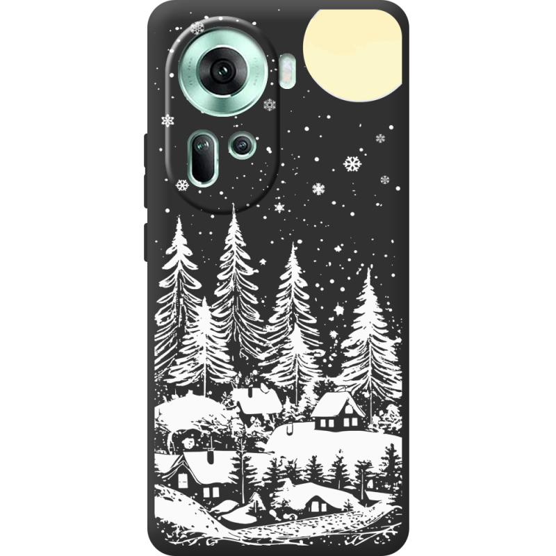 Черный чехол BoxFace OPPO Reno 11 5G 