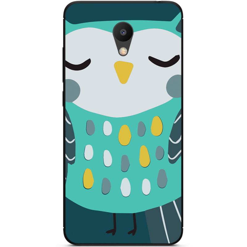 Чехол Uprint Meizu M6 Green Owl