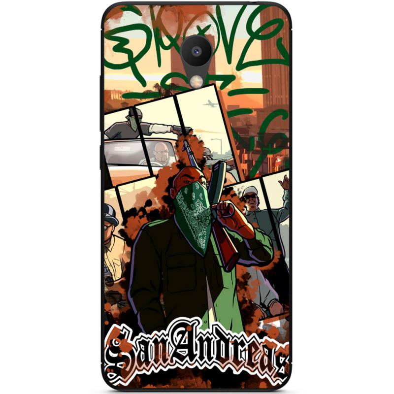 Чехол Uprint Meizu M6 GTA San Andreas