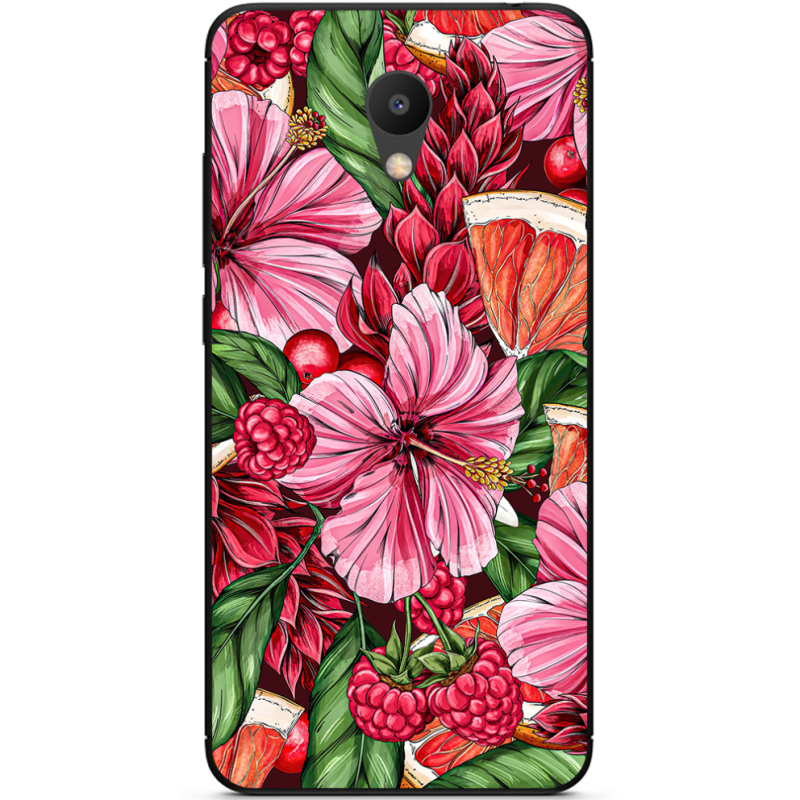 Чехол Uprint Meizu M6 Tropical Flowers