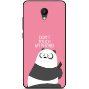 Чехол Uprint Meizu M6 Dont Touch My Phone Panda
