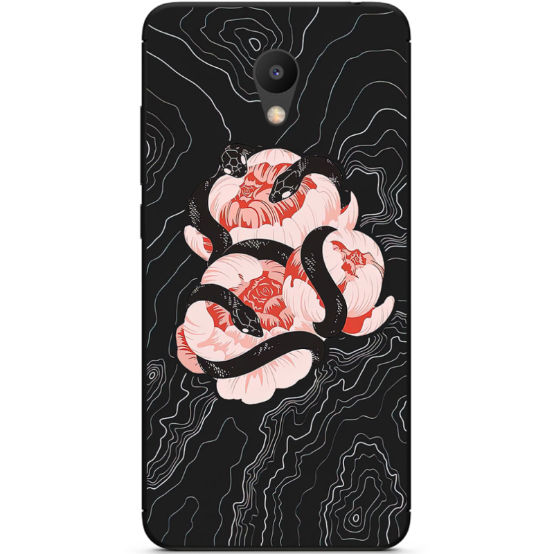 Чехол Uprint Meizu M6 Snake Rose