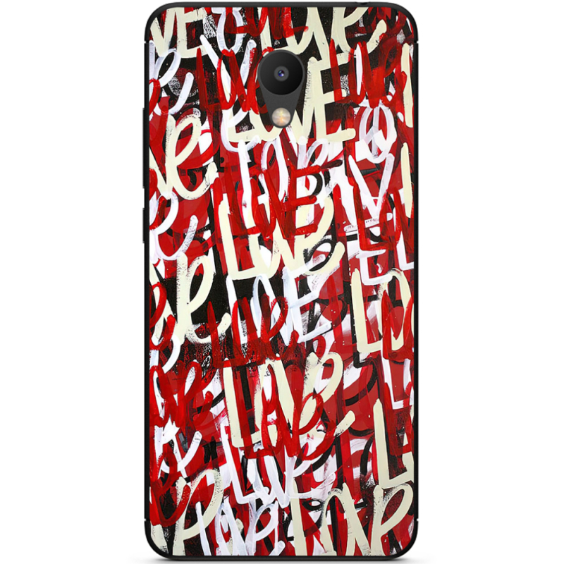 Чехол Uprint Meizu M6 Love Graffiti