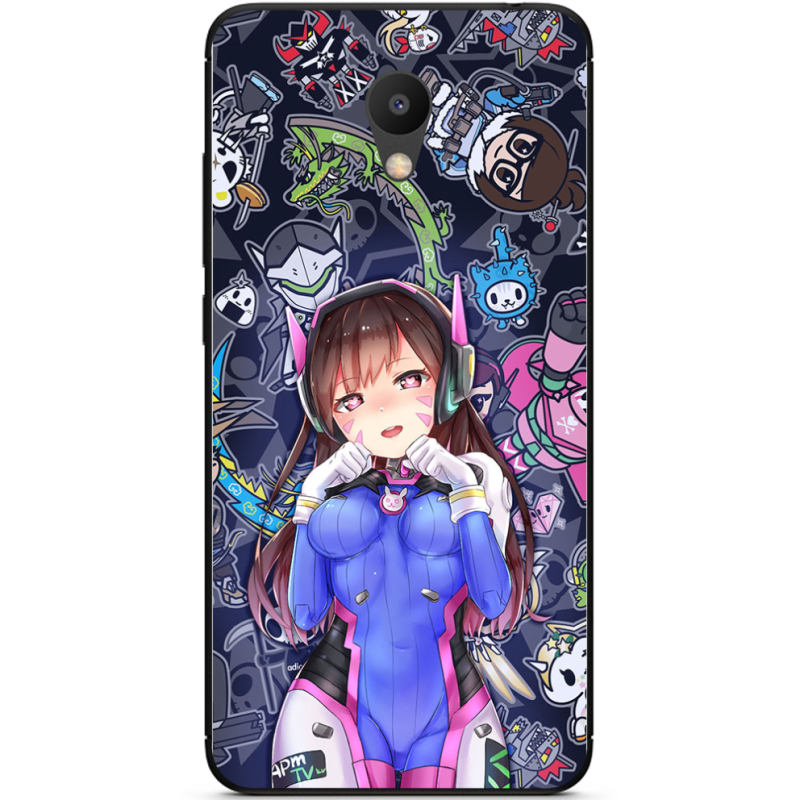 Чехол Uprint Meizu M6 Overwatch D.VA