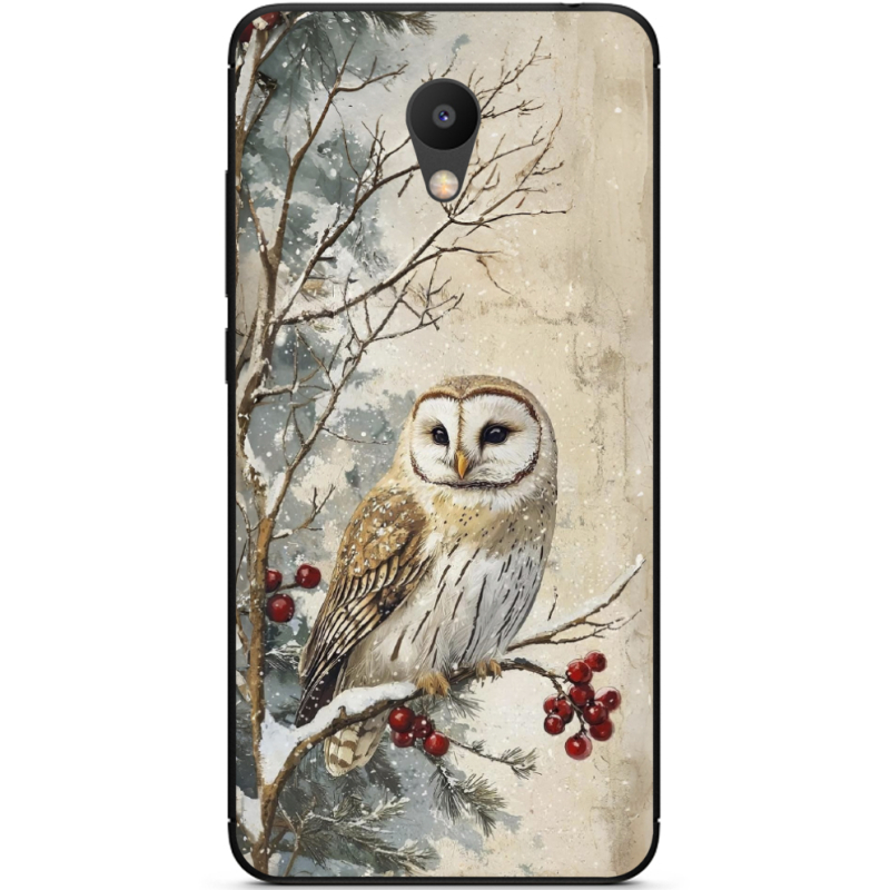 Чехол Uprint Meizu M6 Christmas Owl