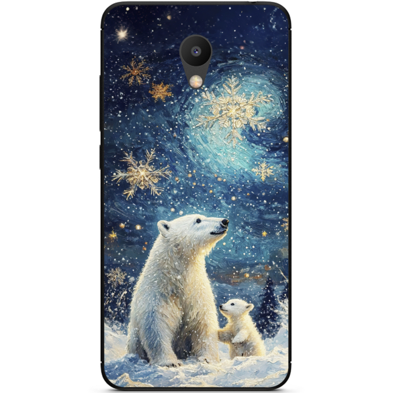 Чехол Uprint Meizu M6 Північні ведмеді
