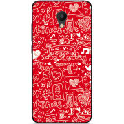 Чехол Uprint Meizu M6 Happy Valentines
