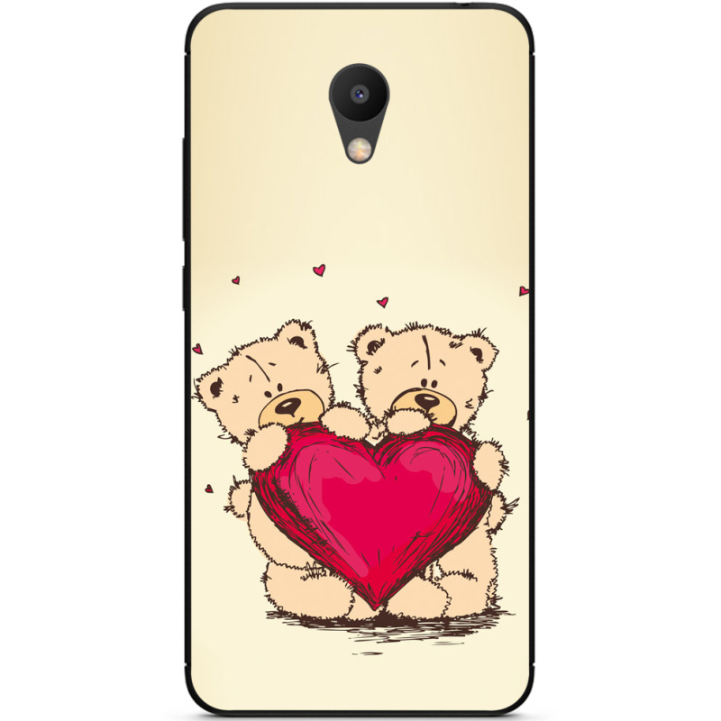 Чехол Uprint Meizu M6 Teddy Bear Love