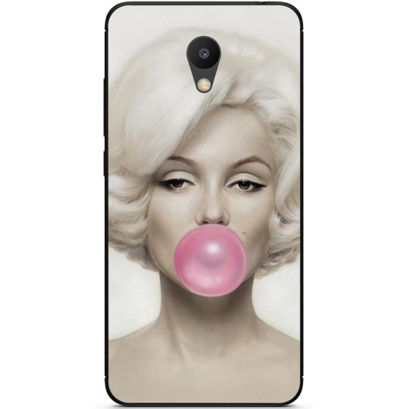 Чехол Uprint Meizu M6 Marilyn Monroe Bubble Gum