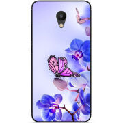 Чехол Uprint Meizu M6 Orchids and Butterflies