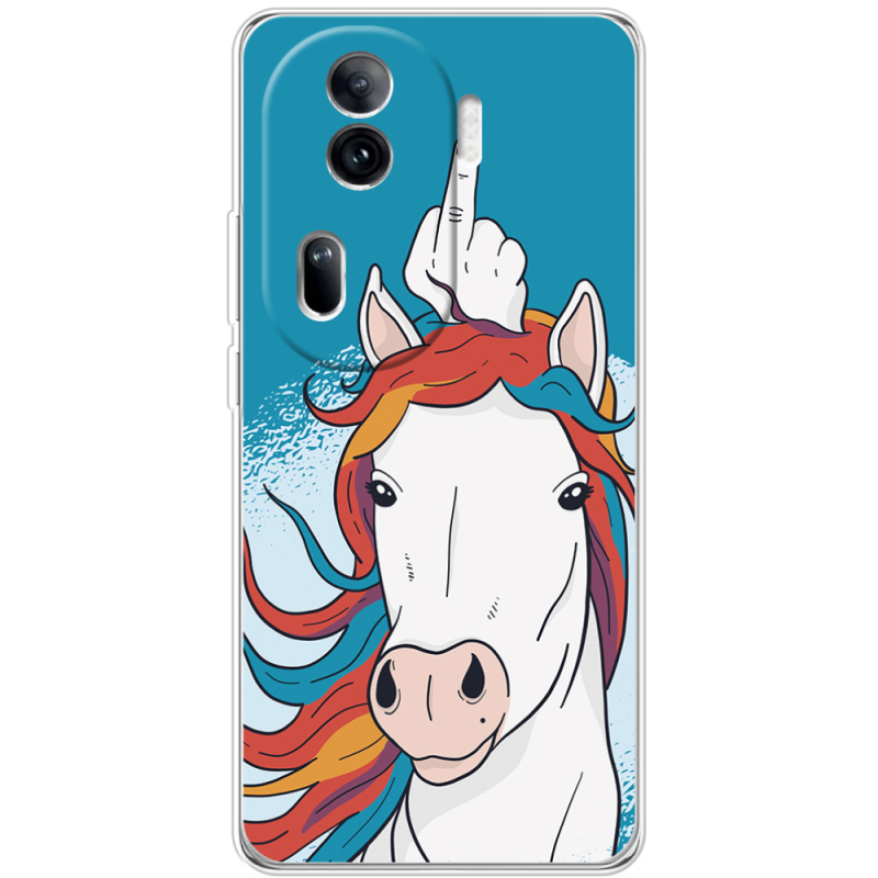 Чехол BoxFace OPPO Reno 11 Pro 5G Fuck Unicorn