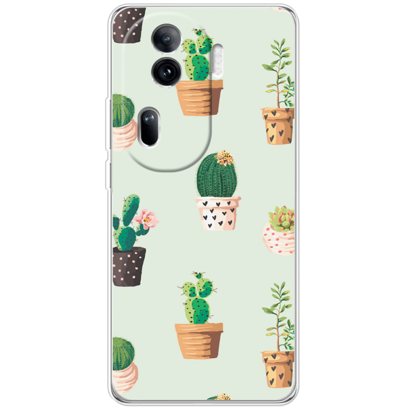 Чехол BoxFace OPPO Reno 11 Pro 5G L-green Cacti