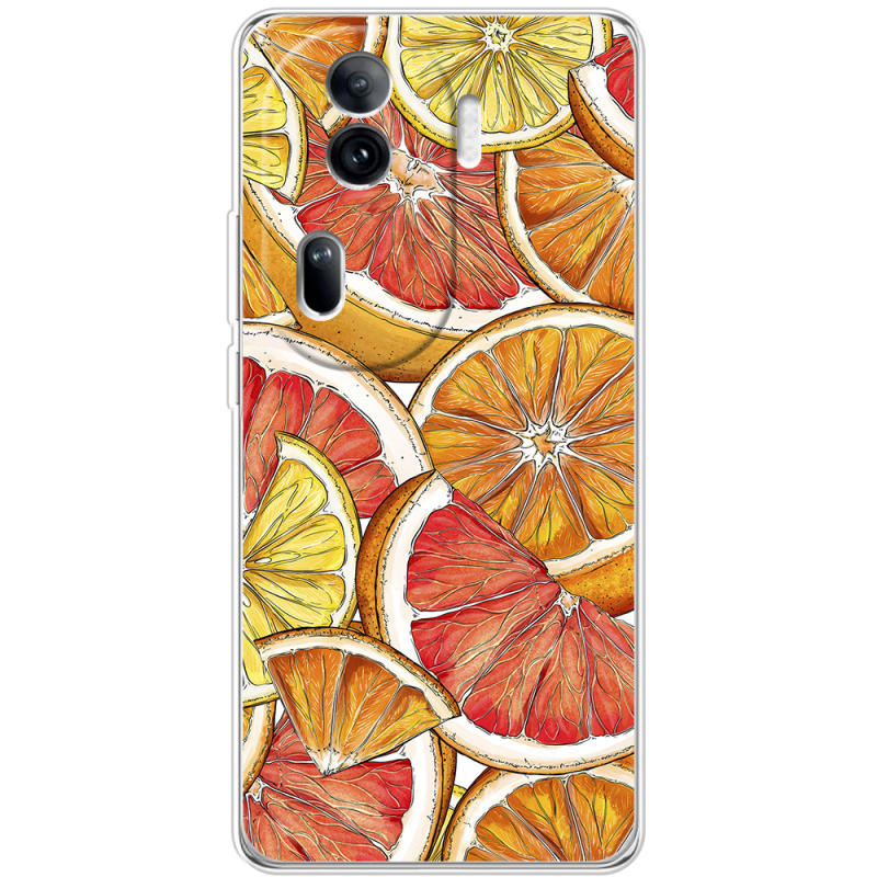 Чехол BoxFace OPPO Reno 11 Pro 5G Citrus Pattern