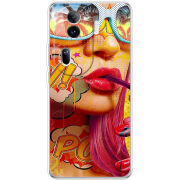 Чехол BoxFace OPPO Reno 11 Pro 5G Yellow Girl Pop Art