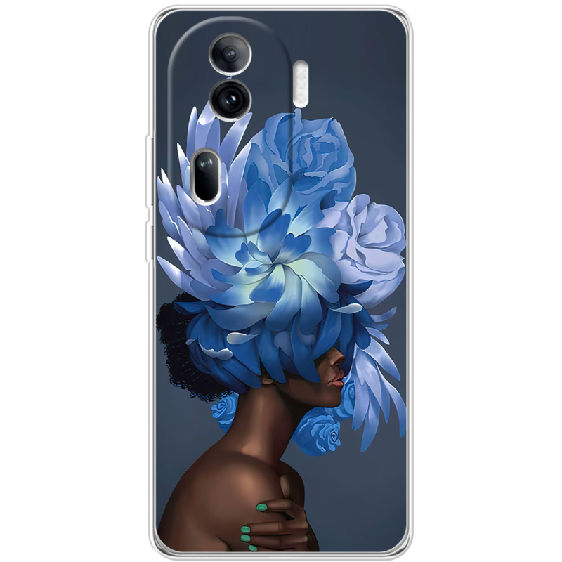 Чехол BoxFace OPPO Reno 11 Pro 5G Exquisite Blue Flowers