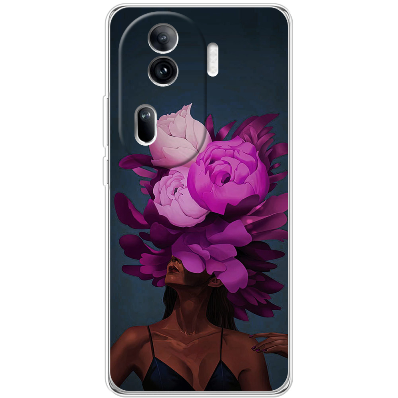 Чехол BoxFace OPPO Reno 11 Pro 5G Exquisite Purple Flowers