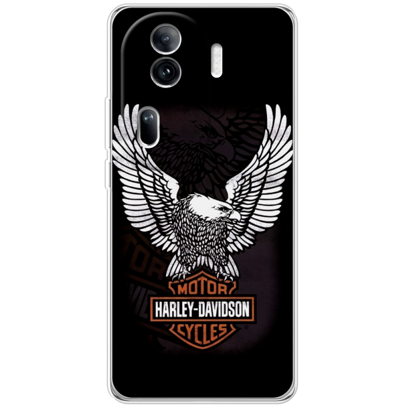 Чехол BoxFace OPPO Reno 11 Pro 5G Harley Davidson and eagle