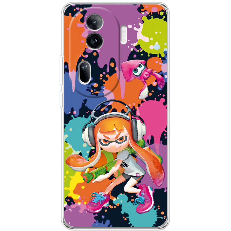 Чехол BoxFace OPPO Reno 11 Pro 5G Splatoon Inklings