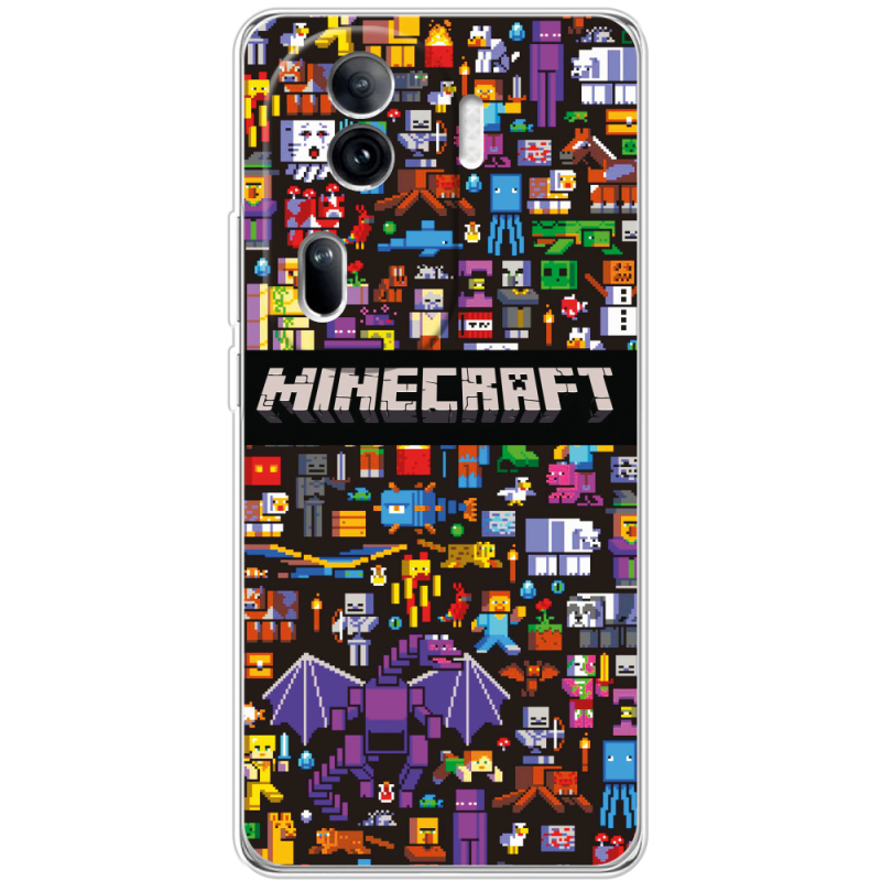 Чехол BoxFace OPPO Reno 11 Pro 5G Minecraft Mobbery