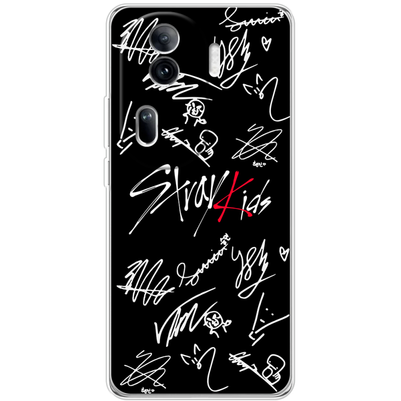 Чехол BoxFace OPPO Reno 11 Pro 5G Stray Kids автограф