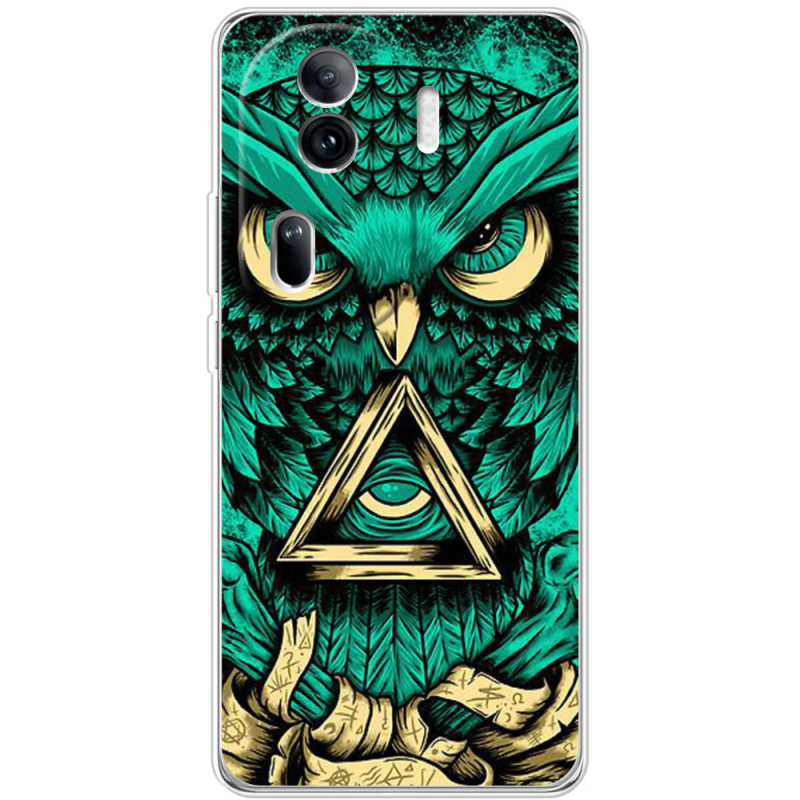 Чехол BoxFace OPPO Reno 11 Pro 5G Masonic Owl