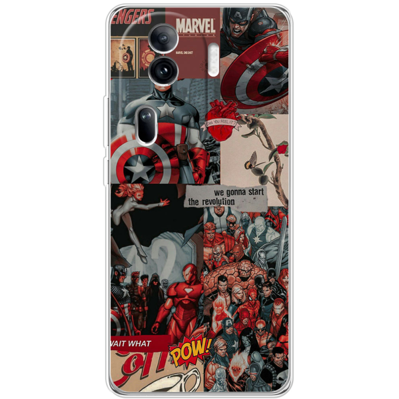 Чехол BoxFace OPPO Reno 11 Pro 5G Marvel Avengers