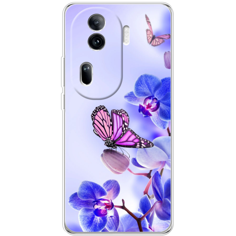 Чехол BoxFace OPPO Reno 11 Pro 5G Orchids and Butterflies