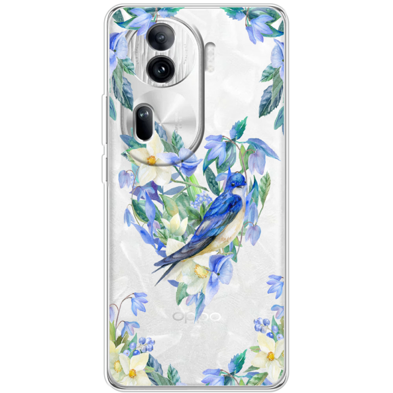 Прозрачный чехол BoxFace OPPO Reno 11 Pro 5G Spring Bird