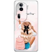 Прозрачный чехол BoxFace OPPO Reno 11 Pro 5G Travel Girl