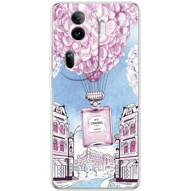 Чехол со стразами OPPO Reno 11 Pro 5G Perfume bottle