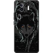 Черный чехол BoxFace OPPO Reno 11 Pro 5G Wolf