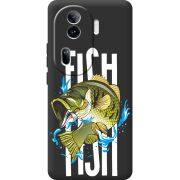 Черный чехол BoxFace OPPO Reno 11 Pro 5G Fish