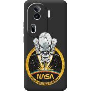 Черный чехол BoxFace OPPO Reno 11 Pro 5G NASA Spaceship