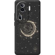 Черный чехол BoxFace OPPO Reno 11 Pro 5G Moon