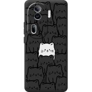 Черный чехол BoxFace OPPO Reno 11 Pro 5G 
