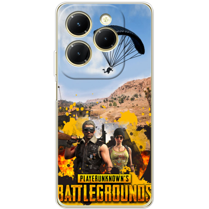 Чехол BoxFace Infinix Hot 40 Pro Pubg parachute