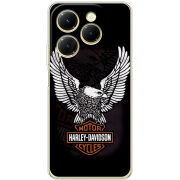 Чехол BoxFace Infinix Hot 40 Pro Harley Davidson and eagle