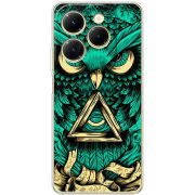 Чехол BoxFace Infinix Hot 40 Pro Masonic Owl