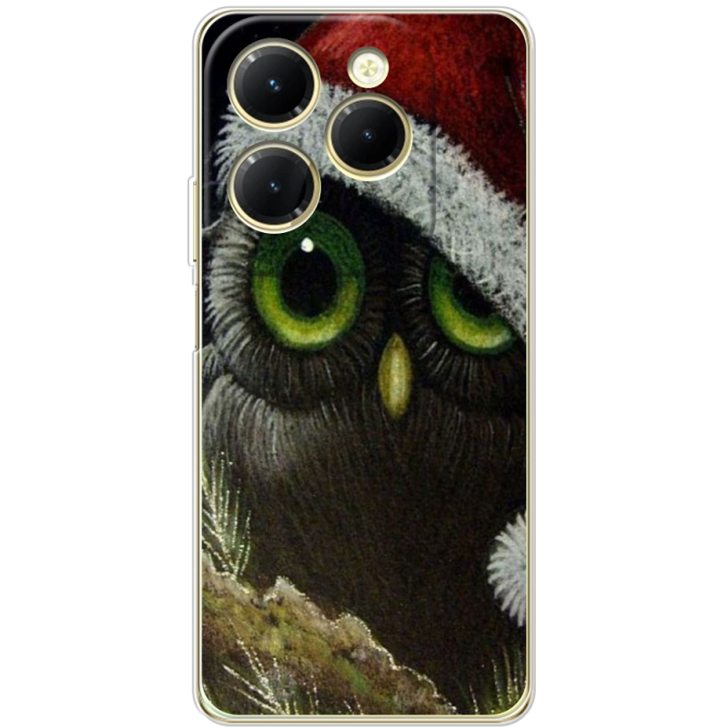 Чехол BoxFace Infinix Hot 40 Pro Christmas Owl