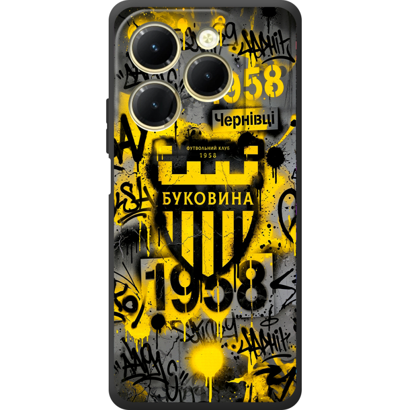 Черный чехол BoxFace Infinix Hot 40 Pro 