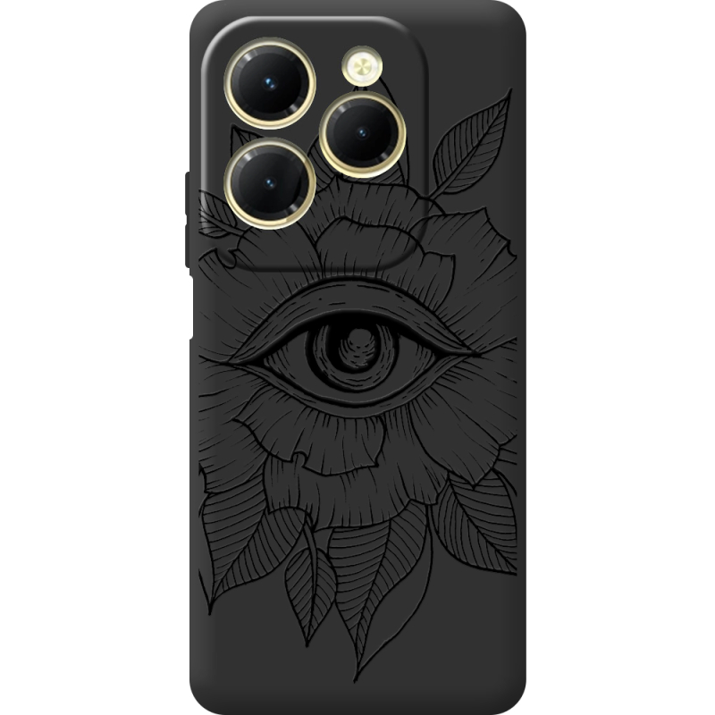 Черный чехол BoxFace Infinix Hot 40 Pro Eye