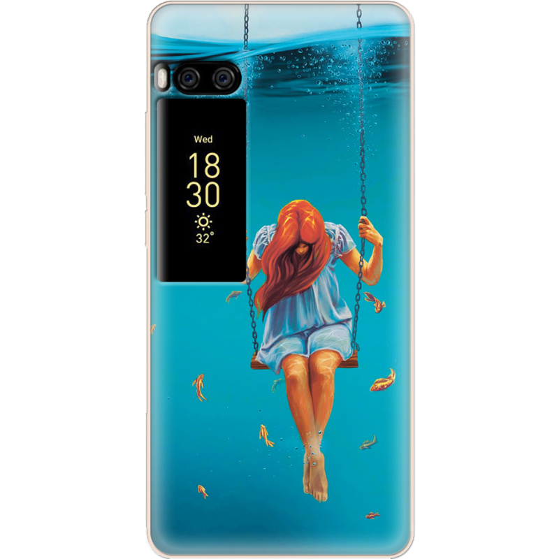 Чехол Uprint Meizu Pro 7 Girl In The Sea