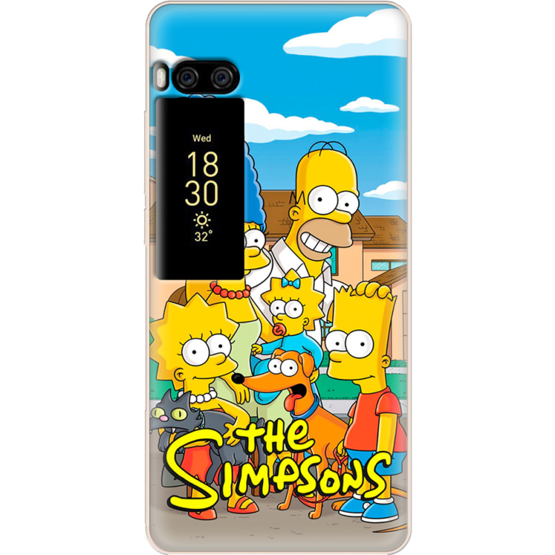 Чехол Uprint Meizu Pro 7 The Simpsons