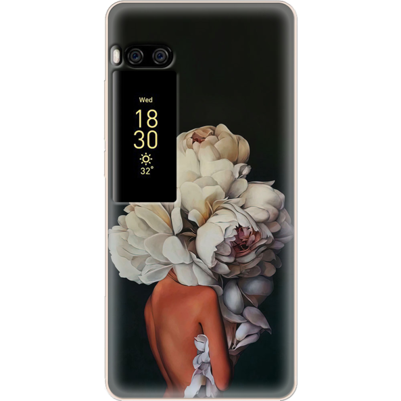 Чехол Uprint Meizu Pro 7 Exquisite White Flowers