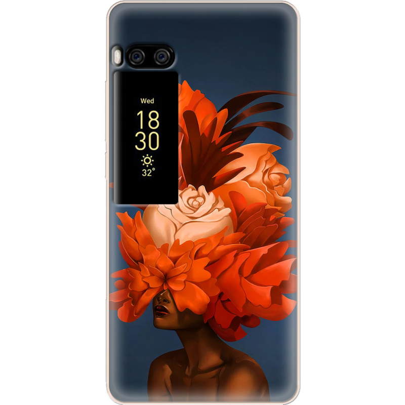 Чехол Uprint Meizu Pro 7 Exquisite Orange Flowers