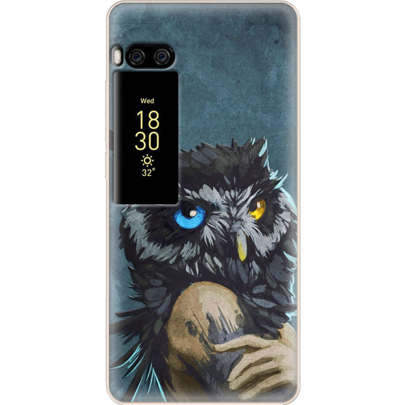 Чехол Uprint Meizu Pro 7 Owl Woman