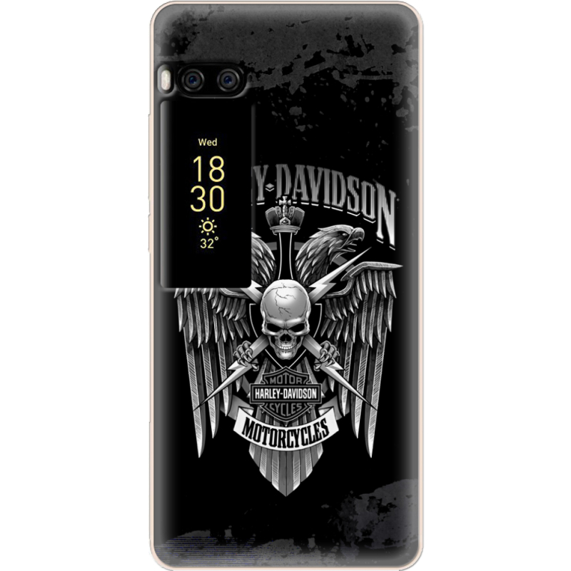 Чехол Uprint Meizu Pro 7 Harley Davidson