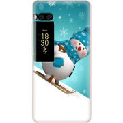 Чехол Uprint Meizu Pro 7 Skier Snowman