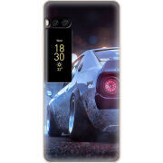 Чехол Uprint Meizu Pro 7 Silver Car