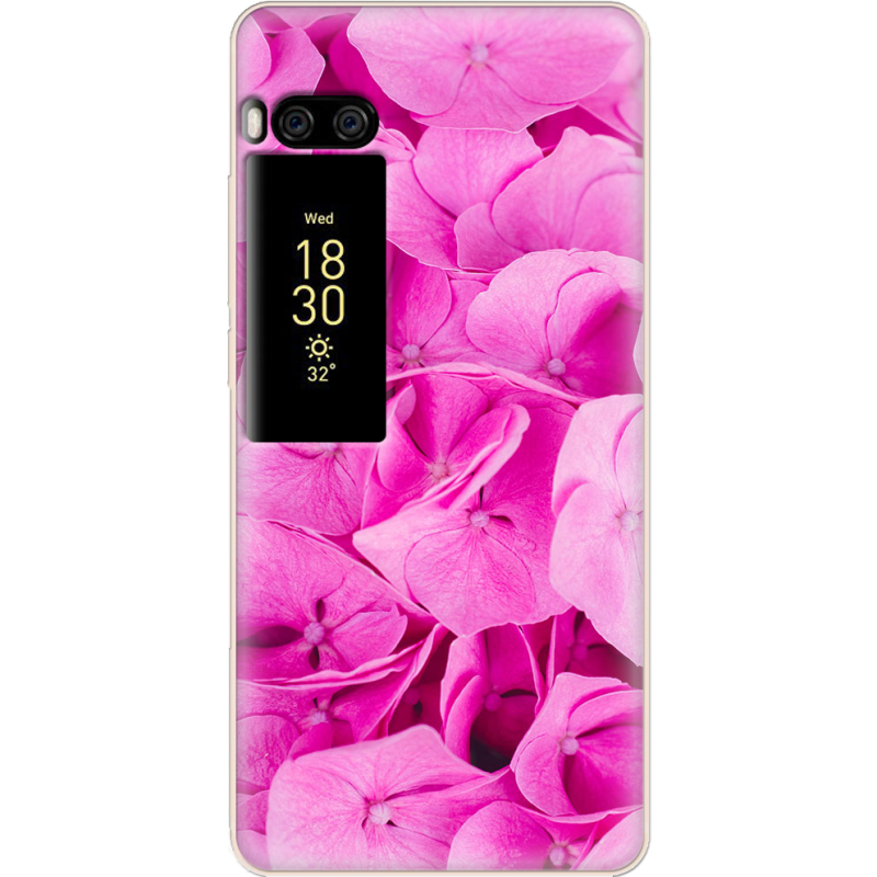 Чехол Uprint Meizu Pro 7 Pink Flowers